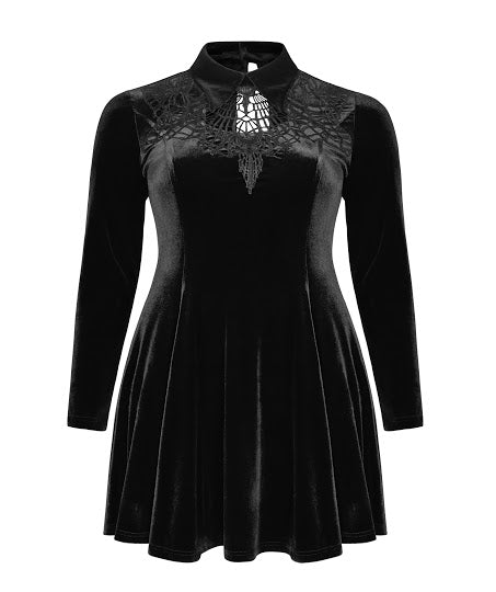 Velvet Spider Queen Dress