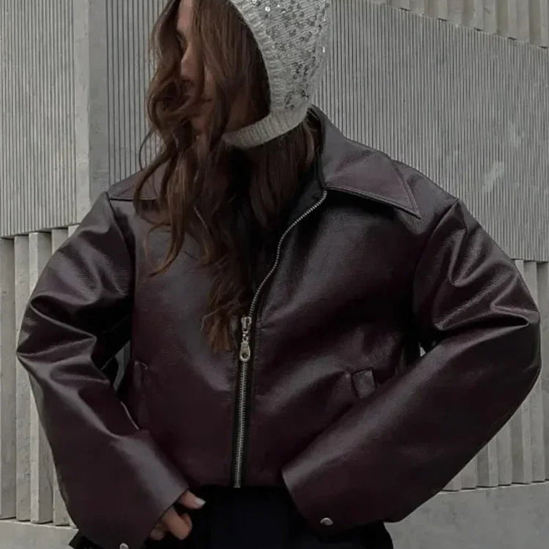 Women's Burgundy Jacket