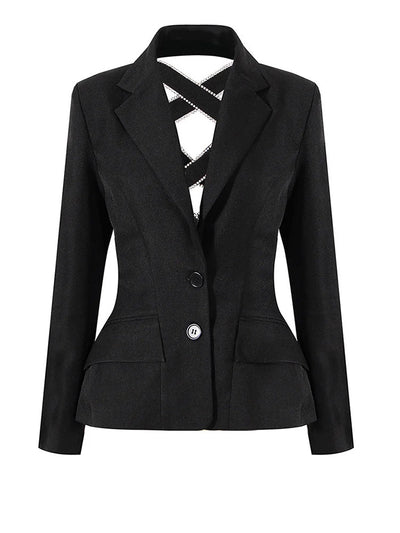 Women's Hollow Out Blazer