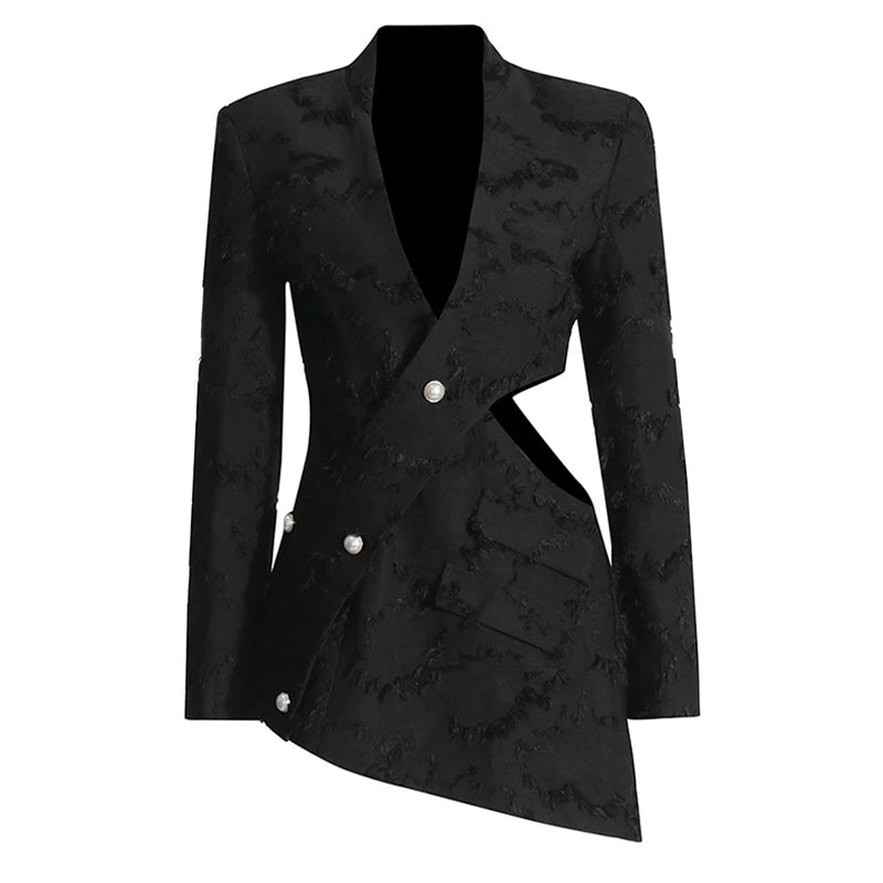 Women's Black Elegant Blazer