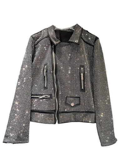 Women's Shiny Rhinestone Jacket