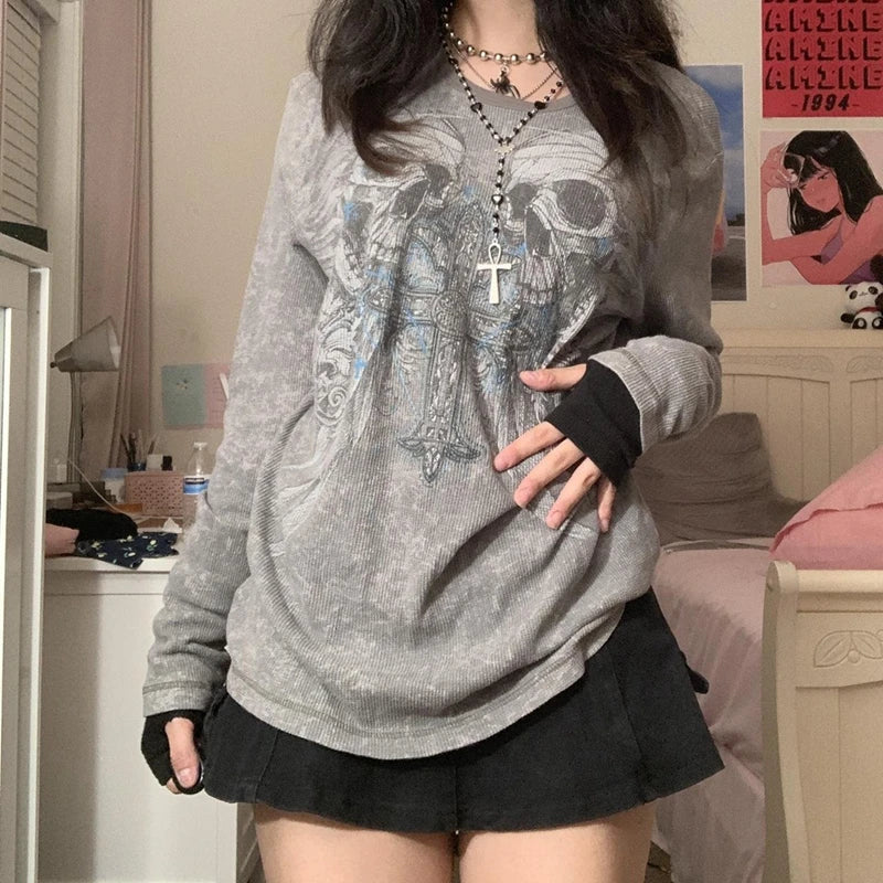 Gothic Long Sleeve Top