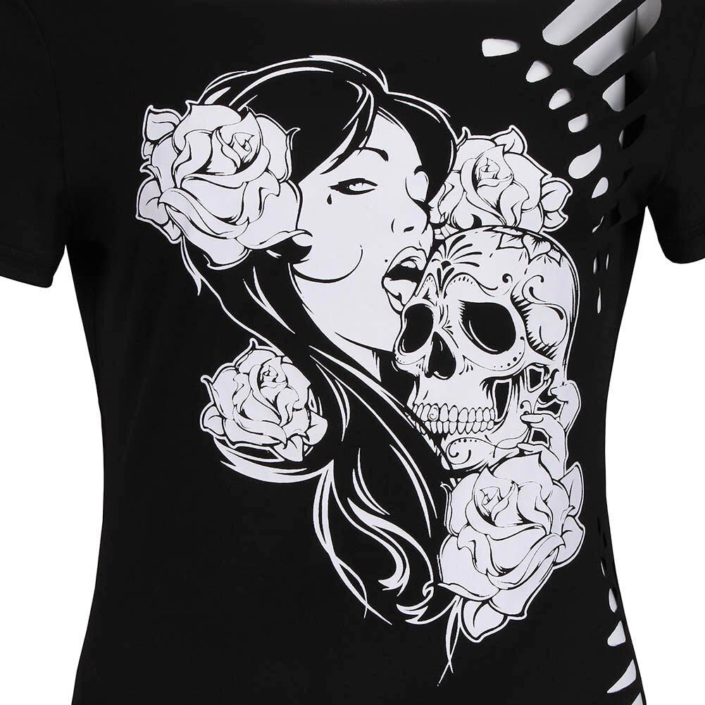 Women's Skull T-Shirt