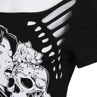 Women's Skull T-Shirt