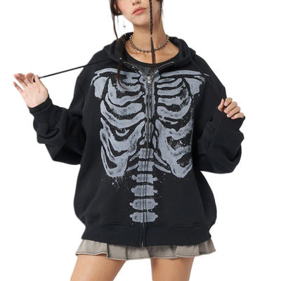 Women's Skull Hoodie