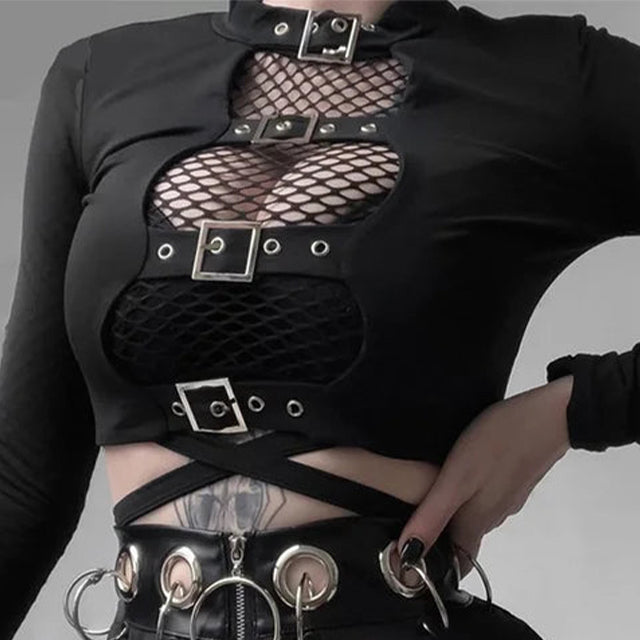 Women's Gothic Crop Top