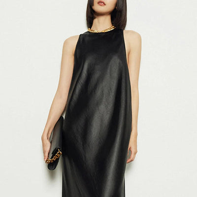 Women's Leather Dress