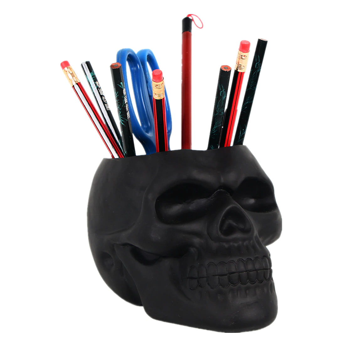 Matte Skull Storage Jar