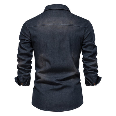 Denim Long Sleeve Shirt