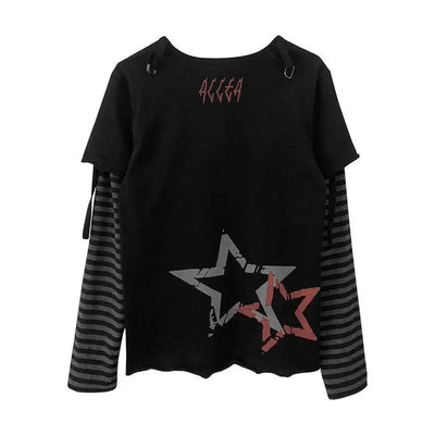 Women's Loose Punk Top