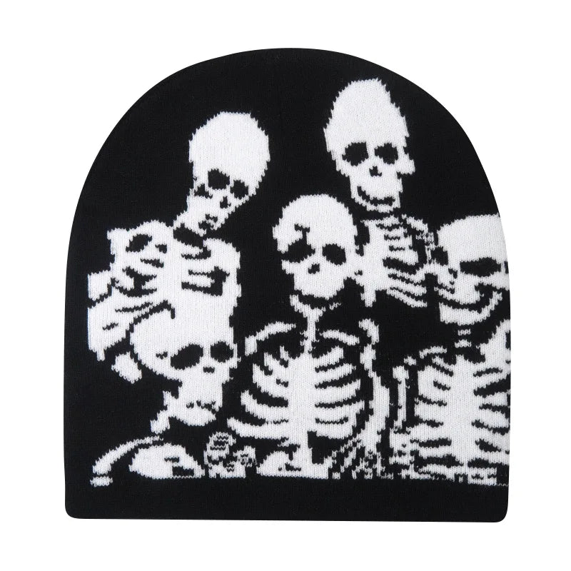 Unisex Skull Beanie