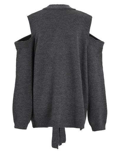 Women's Knitted Sweater Gray