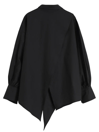 Women's Gothic Blouse Black