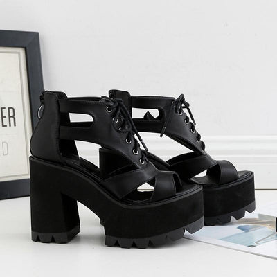 Gothic Platform Sandals