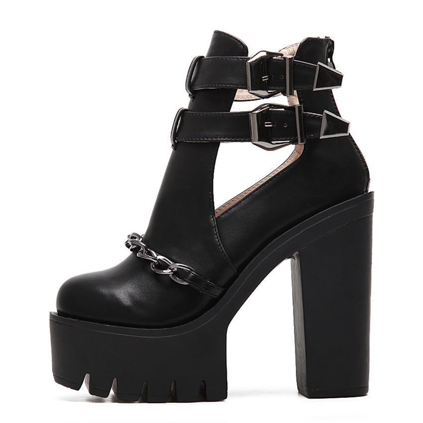 Gothic Ankle Boots