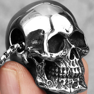 Stainless Steel Skull Necklace