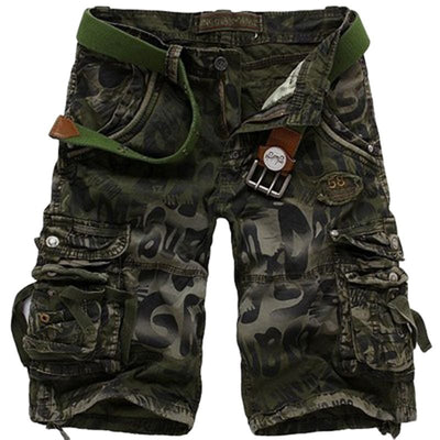 Gothic Camo Shorts