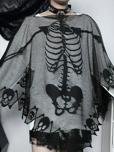 Women's Skull Cape