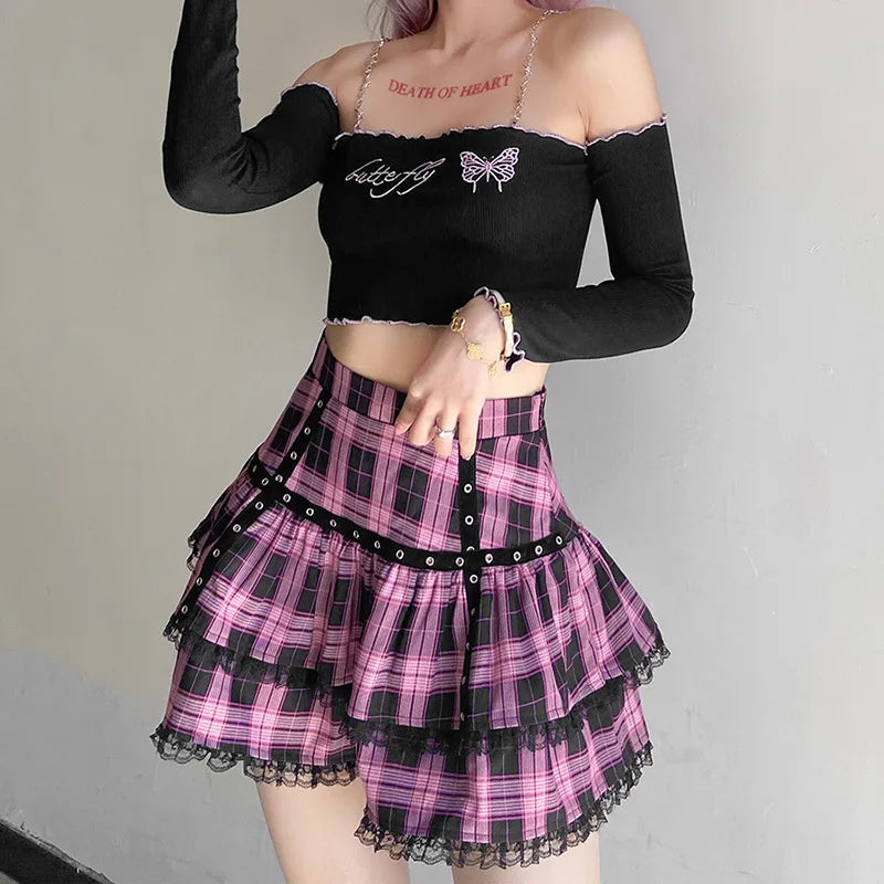 Women's Plaid Skirt