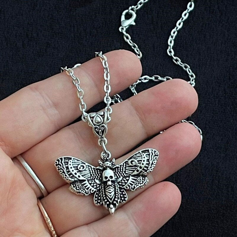 Death Moth Necklace