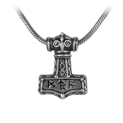 Bindrune Hammer Pendant