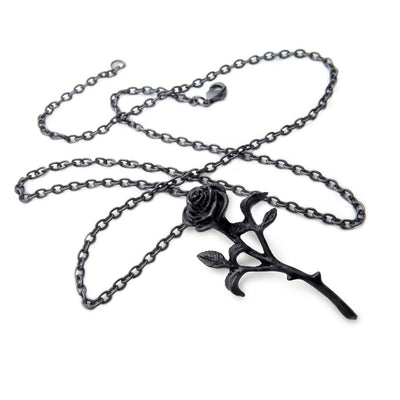 Black Rose Necklace