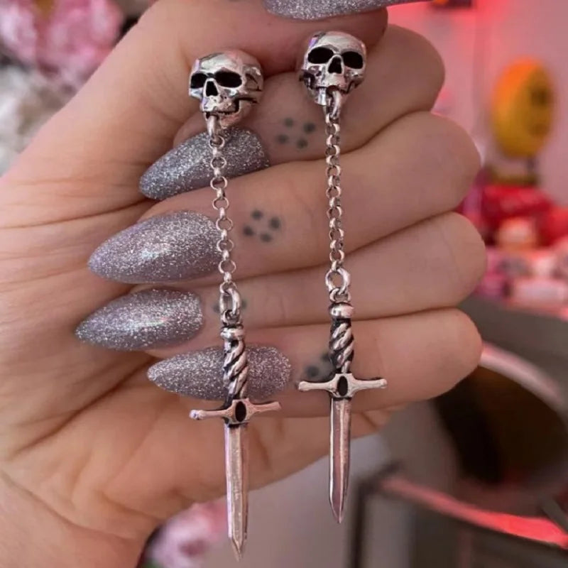 Women's Skull Earrings