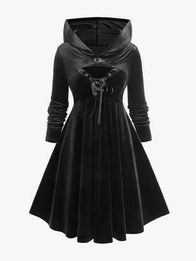 Gothic Velvet Dress