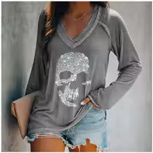 Women's Skull Sweater