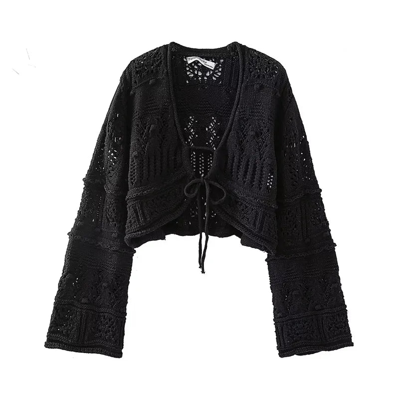 Women's Black Cardigan