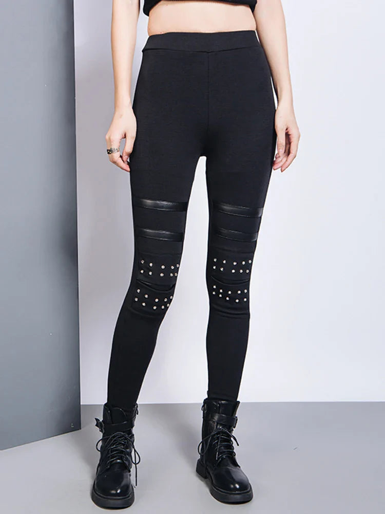 Women's Gothic Casual Pants Black