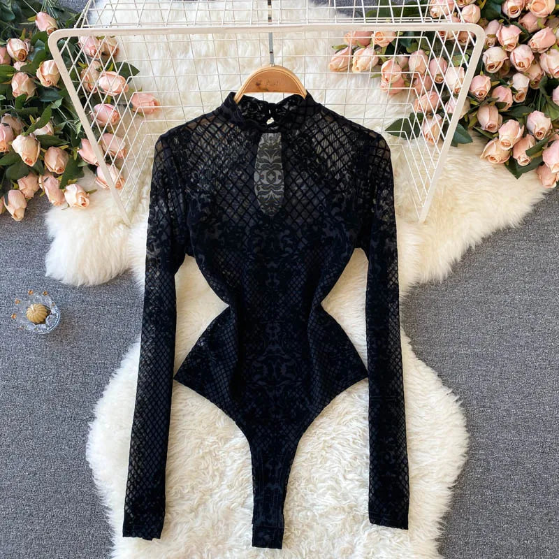 Women's Gothic Bodysuit