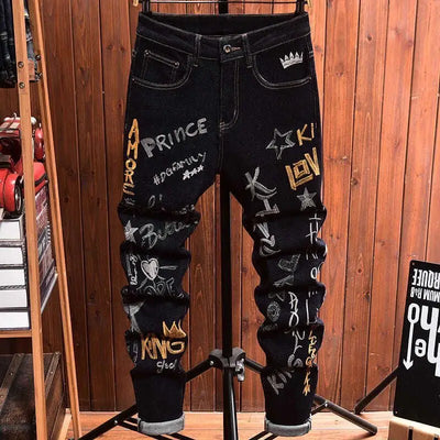 Men's Embroidery Pants