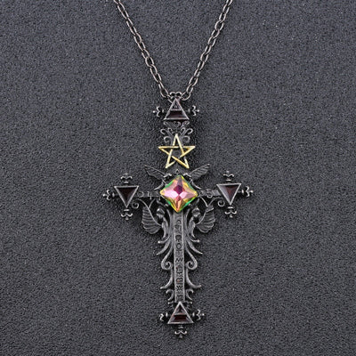 Gothic Cross Necklace