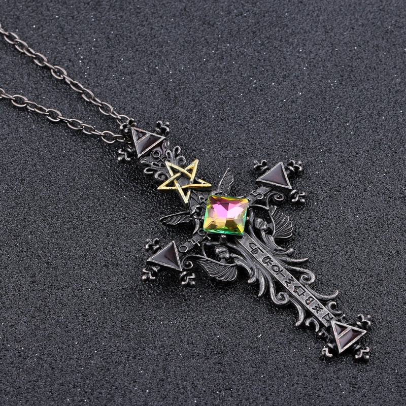 Gothic Cross Necklace