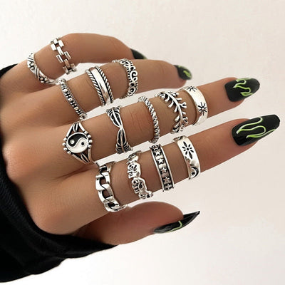 Gothic Ring Set