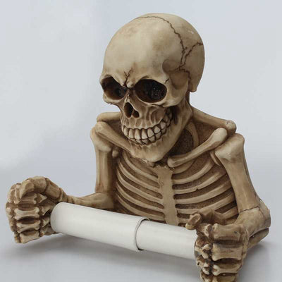 Skull Paper Roll Holder