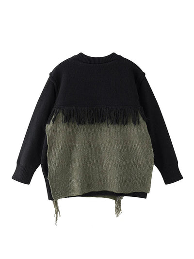 Women's Knitted Jumper Black