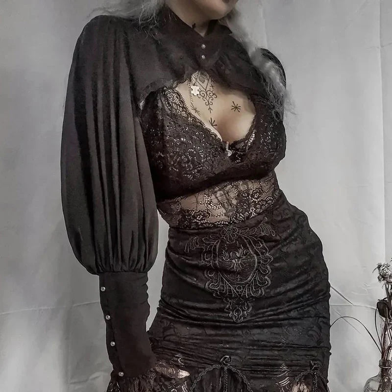 Gothic Lace Top