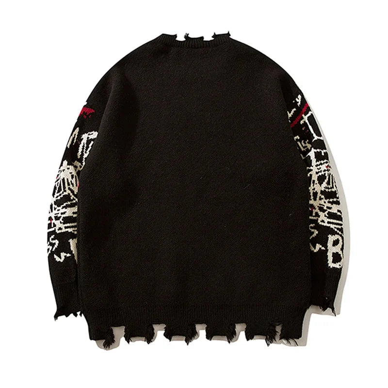 Women's Graffiti Style Pullover