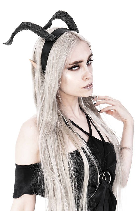 Gothic Tiefling Headpiece