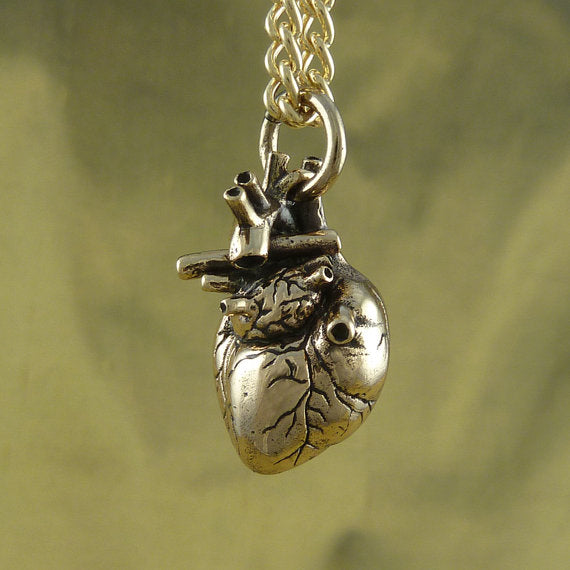 Anatomical Heart Necklace