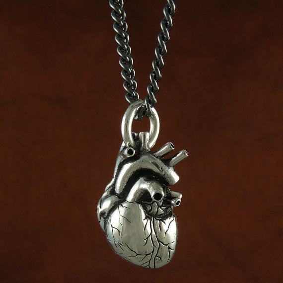 Anatomical Heart Necklace