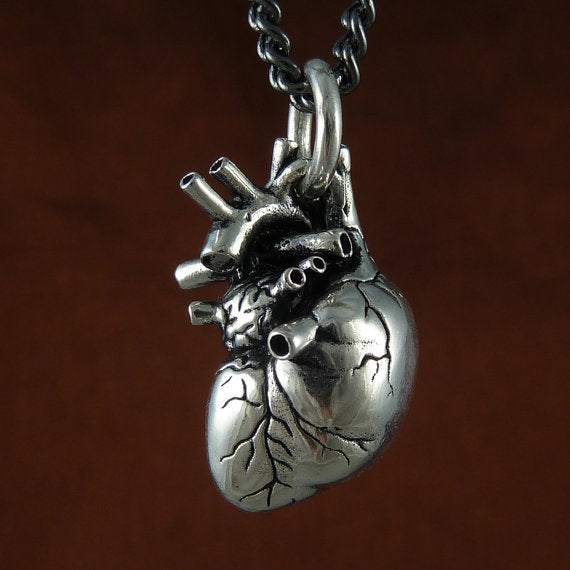 Anatomical Heart Necklace