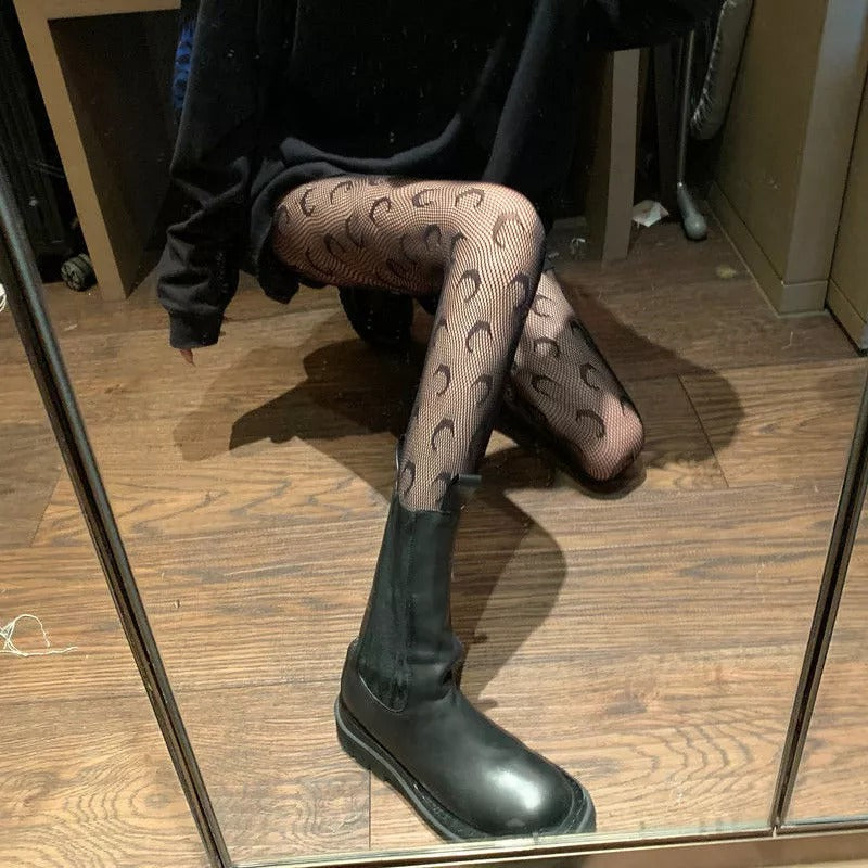 Crescent Moon Tights