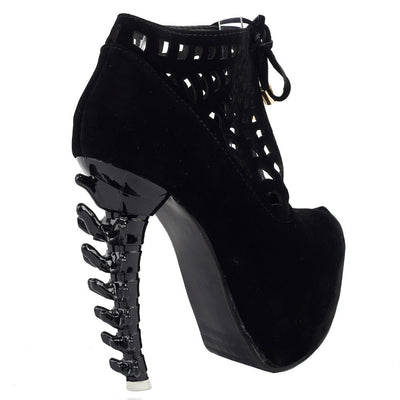 The Spider Bone Heels