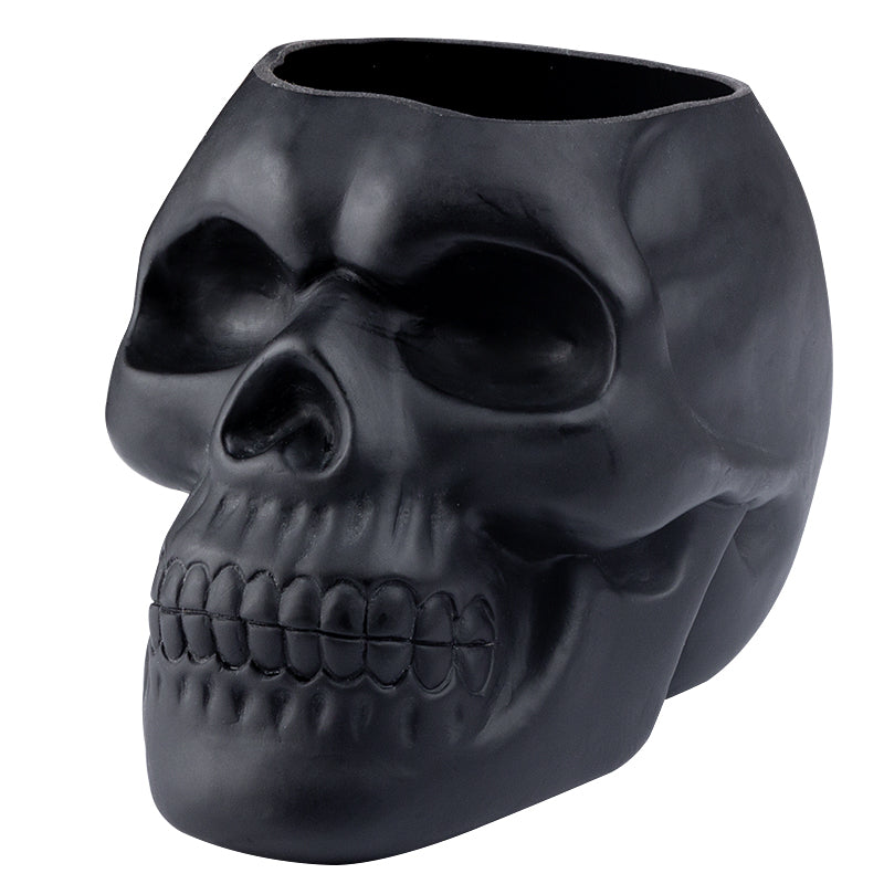 Matte Skull Storage Jar