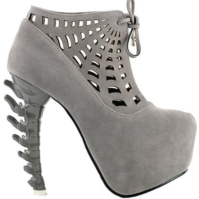 The Spider Bone Heels