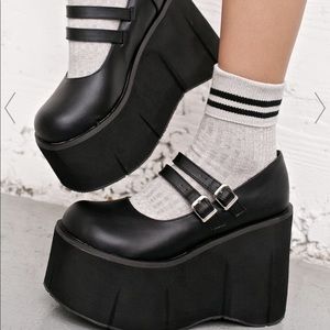 Sweet Goth Platform Shoes