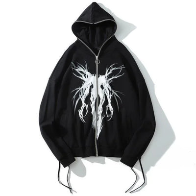 Oversize Zip Hoodie